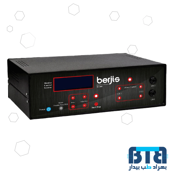 دستگاه فیزیوتراپی دیجیتال 2 کاناله برجیس Berjis SL 400